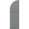 Ekena Millwork Americraft 5-Board (2 Batten) Wood Joined Board-n-Batten Shutters w/ Arch Top, ARW101BQ518X77CHH, PR ARW101BQ518X77CHH - alternate 5